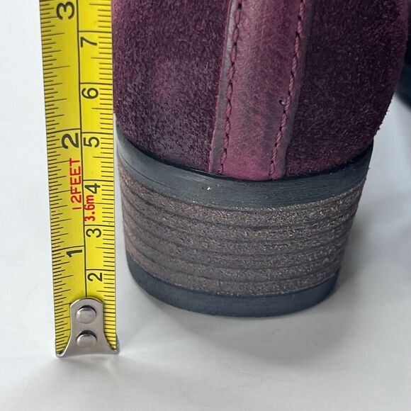 Miz Mooz Bangkok Leather Ankle Boot Side Zip Eggplant 111225 Women EU 36/5.5 NWB - Picture 9 of 11